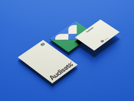 Audisatt Branding Portfolio: Stationery Design by Phidev