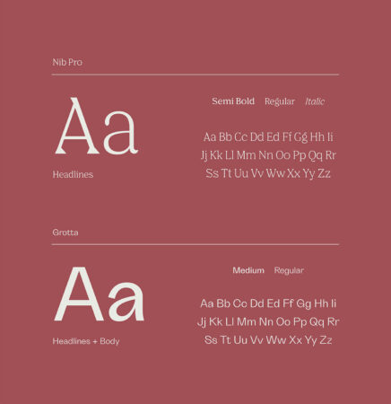 Dermabon - Brand Font Selection by Phidev