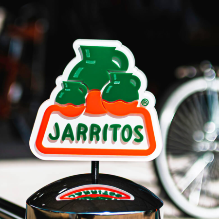 Second detail image of the Jarritos x Lowrider collaboration feature