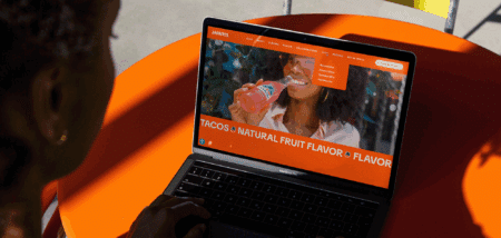 Jarritos website hero