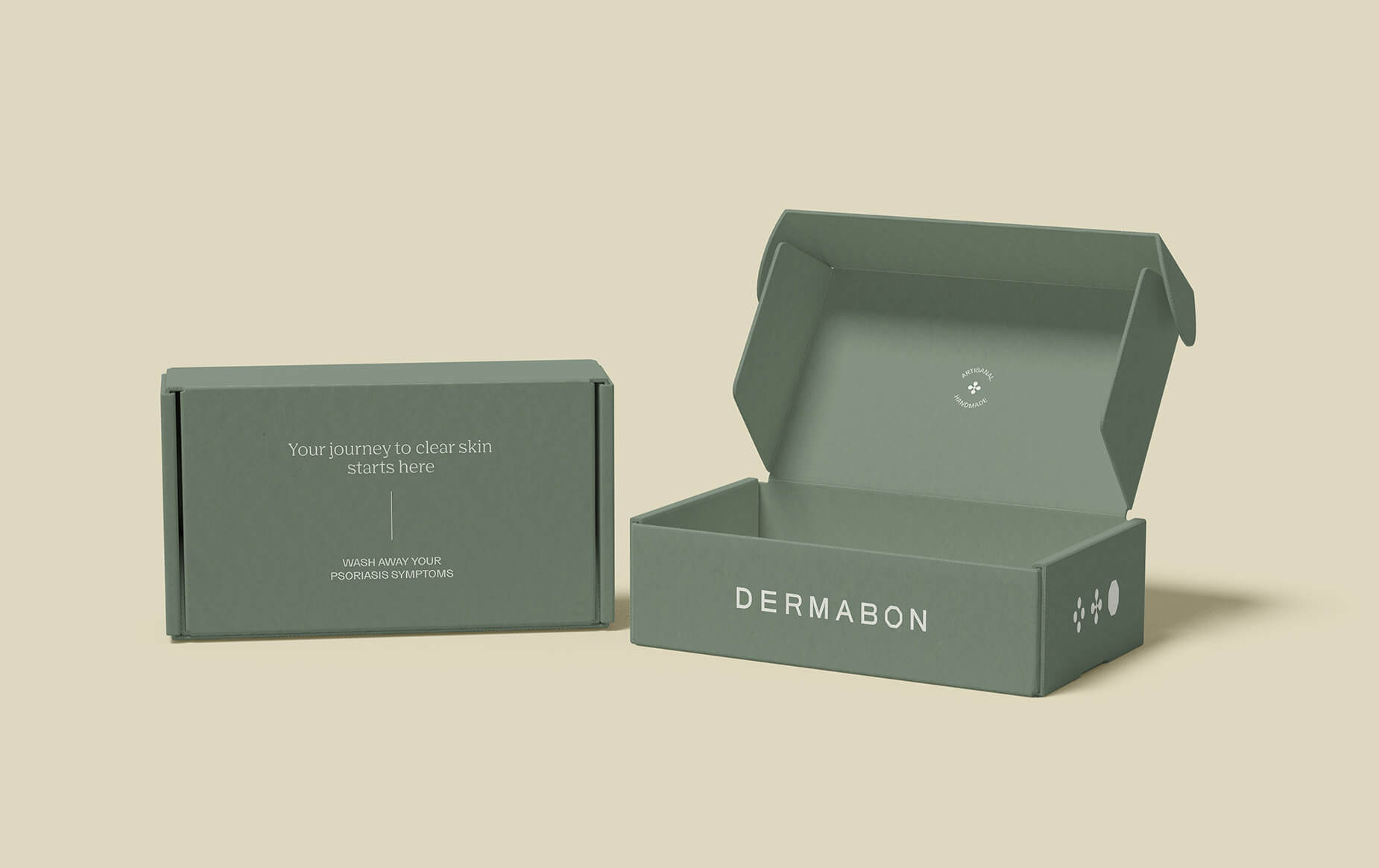 Dermabon - Monthly Delivery Packaging Design by Phidev