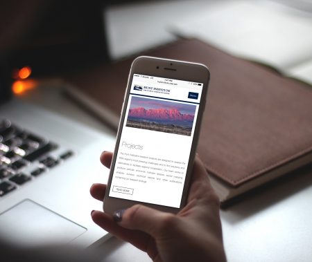 Responsive Web Design for Hunt Institute